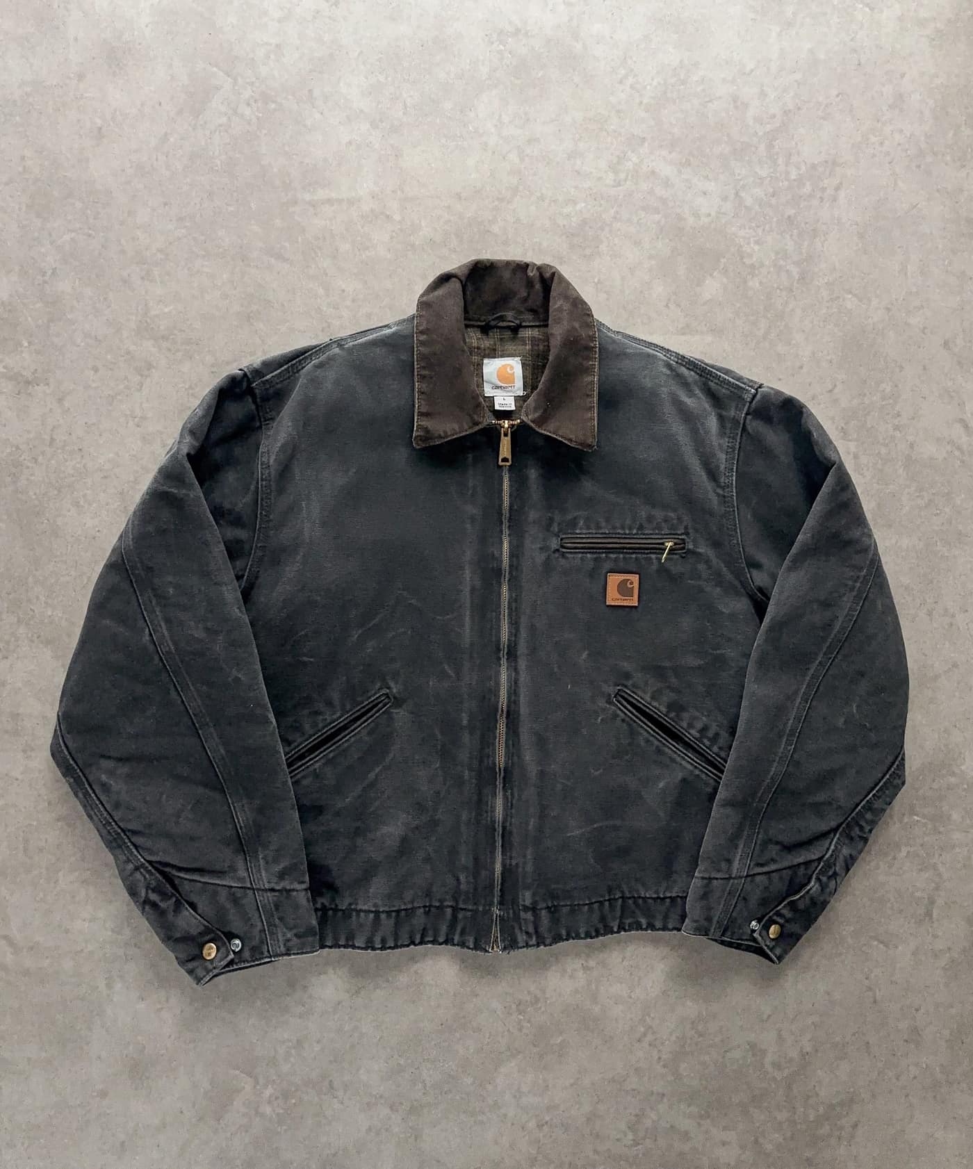 Carhartt Vintage Carhartt J97 Detroit Jacket Made In Mexico - Excellent - L - Fabricsonder