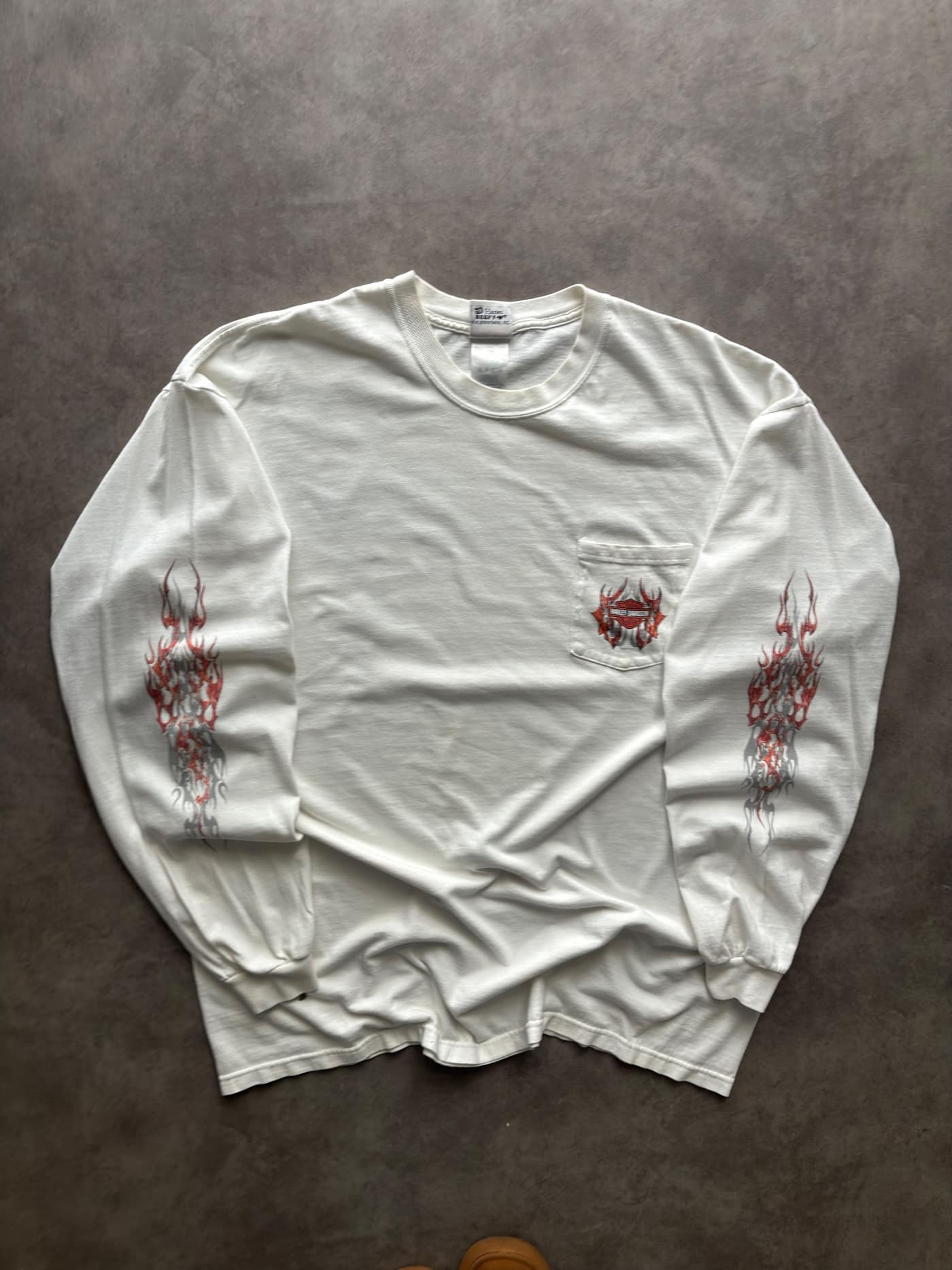 Harley Davidson Vintage Harley Davidson Longsleeve - Fair - XXL - Fabricsonder