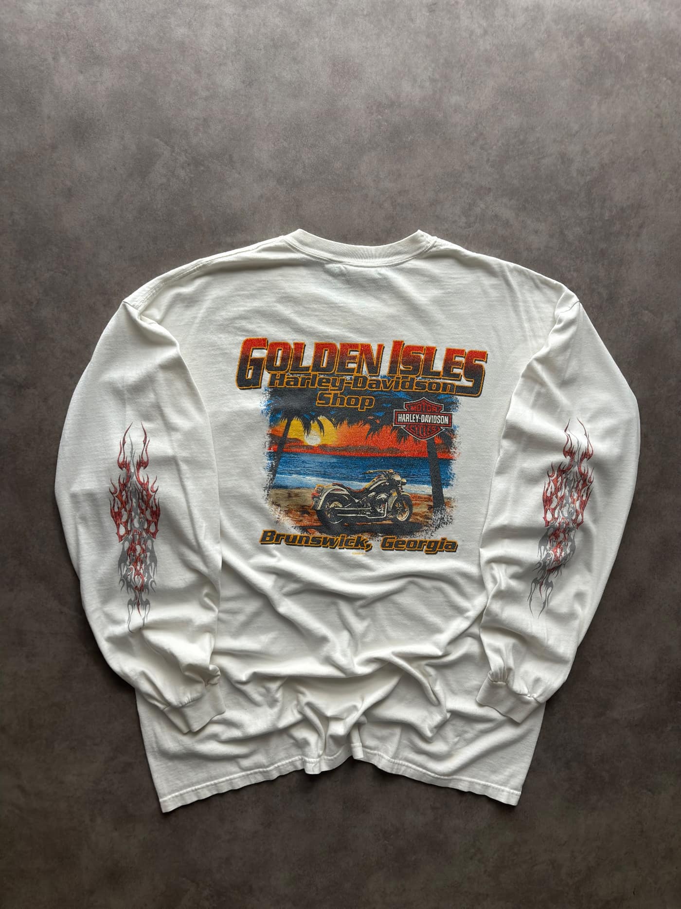 Harley Davidson Vintage Harley Davidson Longsleeve - vista 2 - Fabricsonder