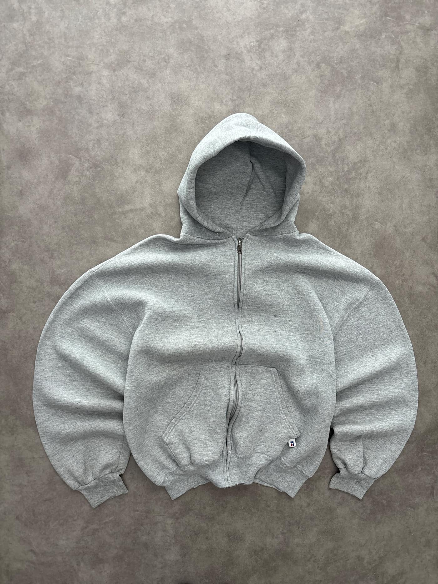 Russell Athletic Vintage Russell Athletic Perfect Zip Up Hoodie - Good - L - Fabricsonder