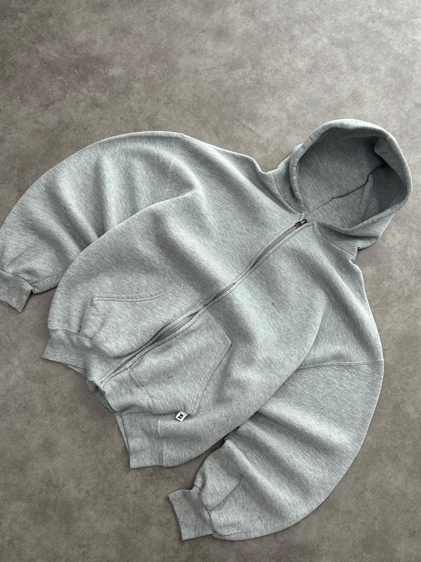 Russell Athletic Vintage Russell Athletic Perfect Zip Up Hoodie - vista 2 - Fabricsonder