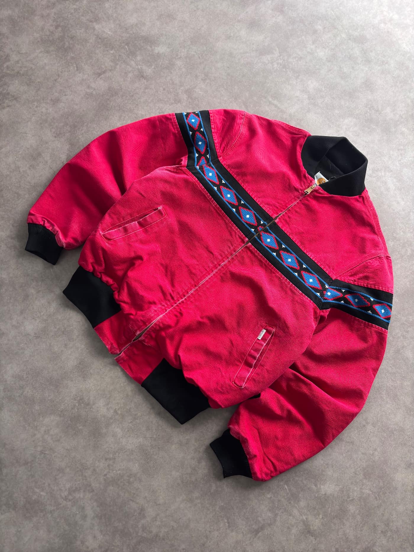 Carhartt Vintage Carhartt Santa Fe Aztec Jacket - vista 2 - Fabricsonder
