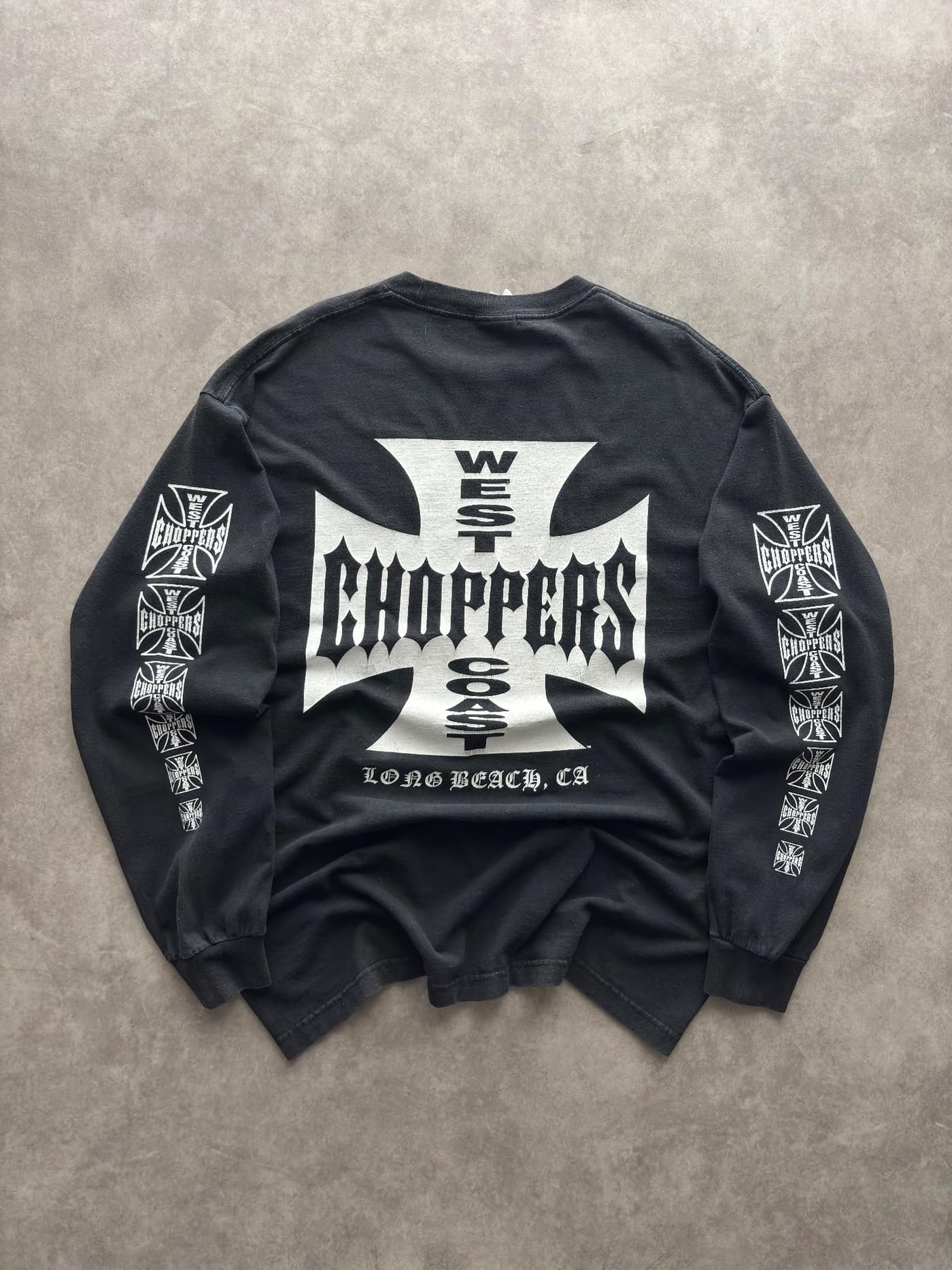 Choppers Vintage West Coast Choppers Longsleeve - vista 2 - Fabricsonder
