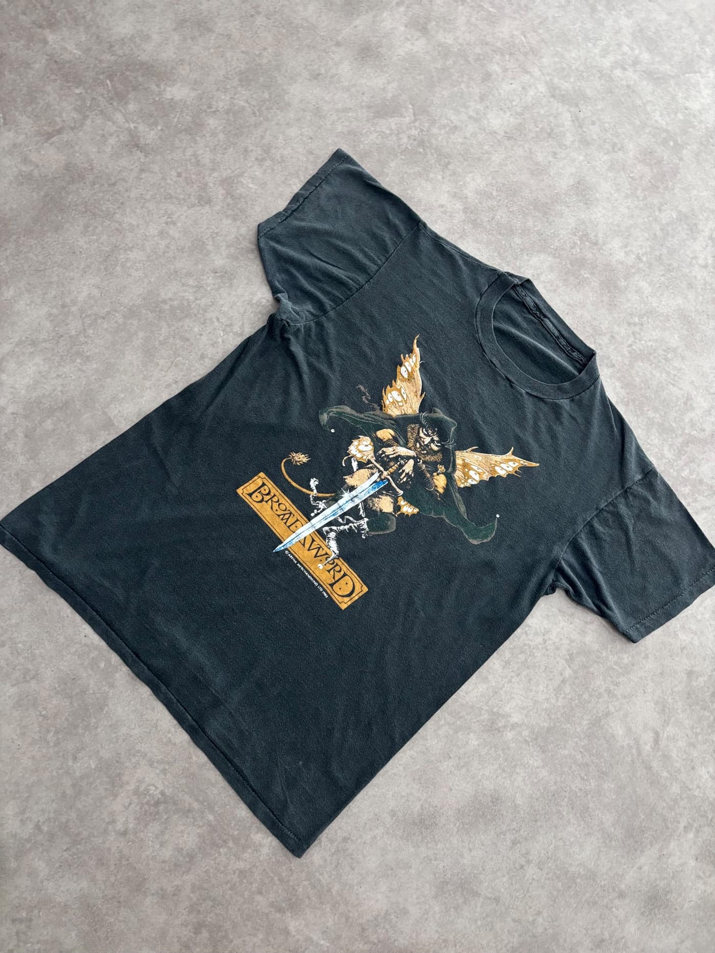 Jethro Tull Merch Vintage Rare Merch T Shirt Single Stitch 1982 - vista 3 - Fabricsonder