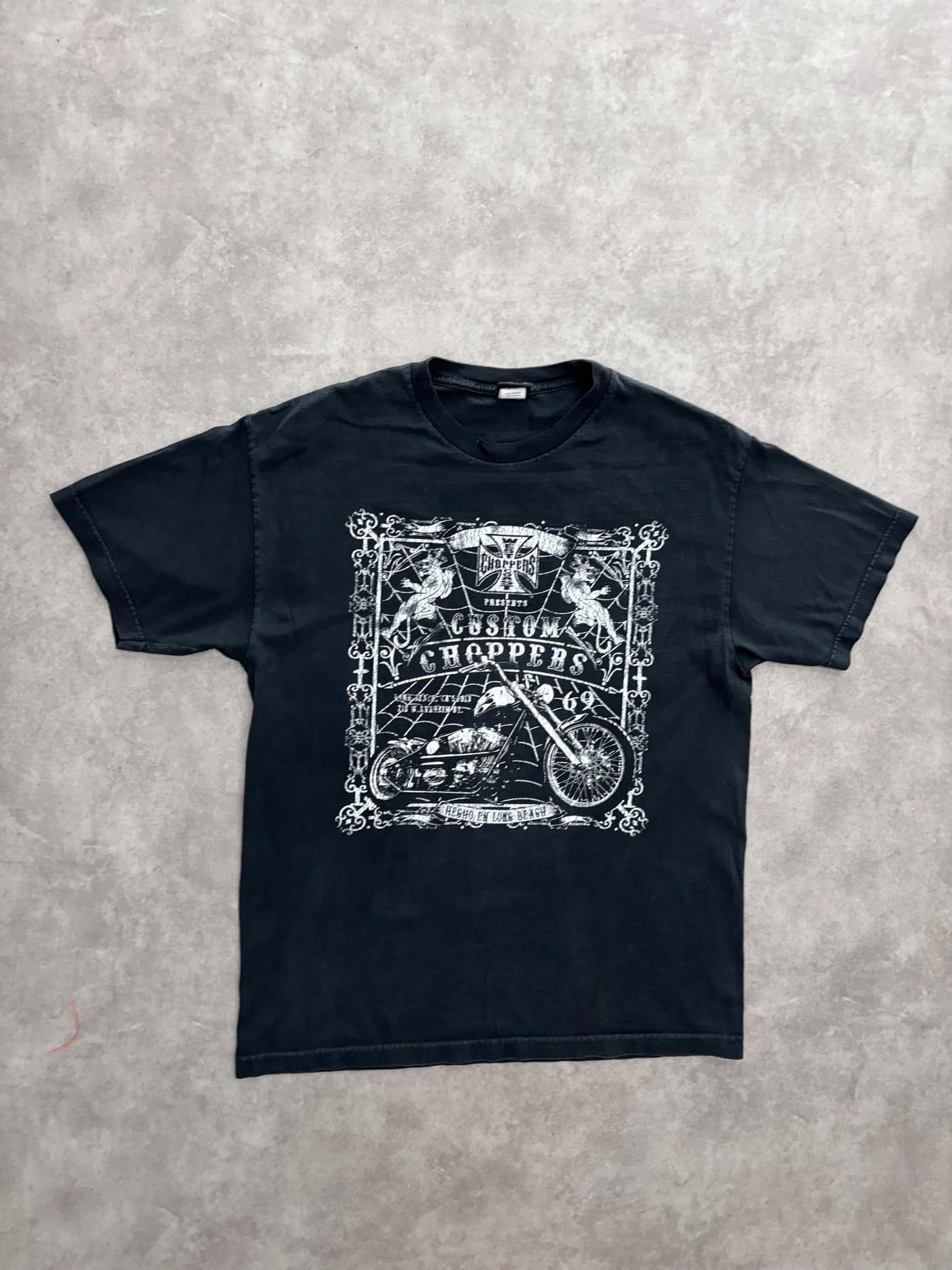 Choppers Vintage West Coast Choppers T Shirt - vista 2 - Fabricsonder