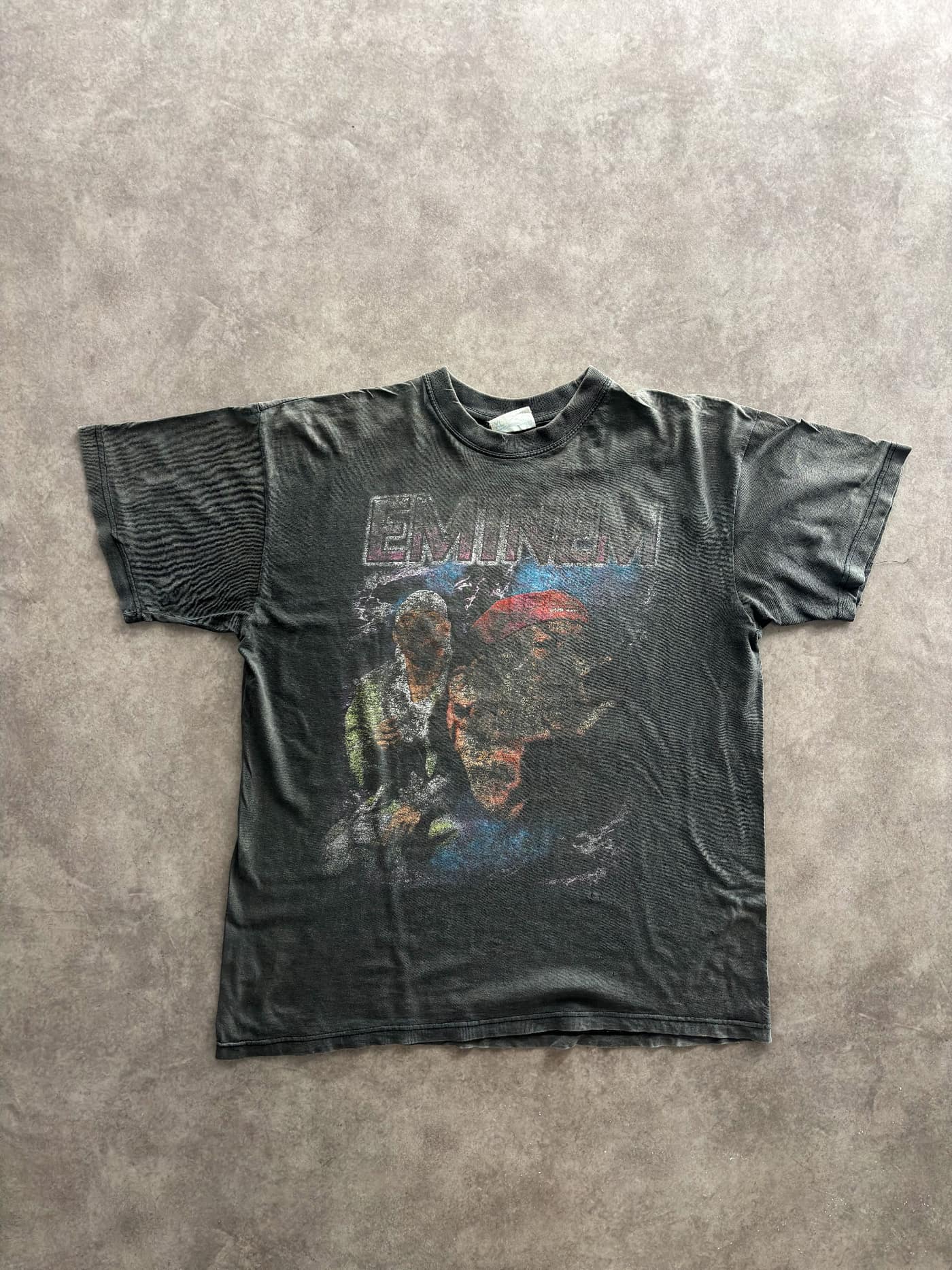 Eminem Turbogadget Vintage Grail T Shirt Sunfaded And Distressed Eminem - Fair - XL - Fabricsonder