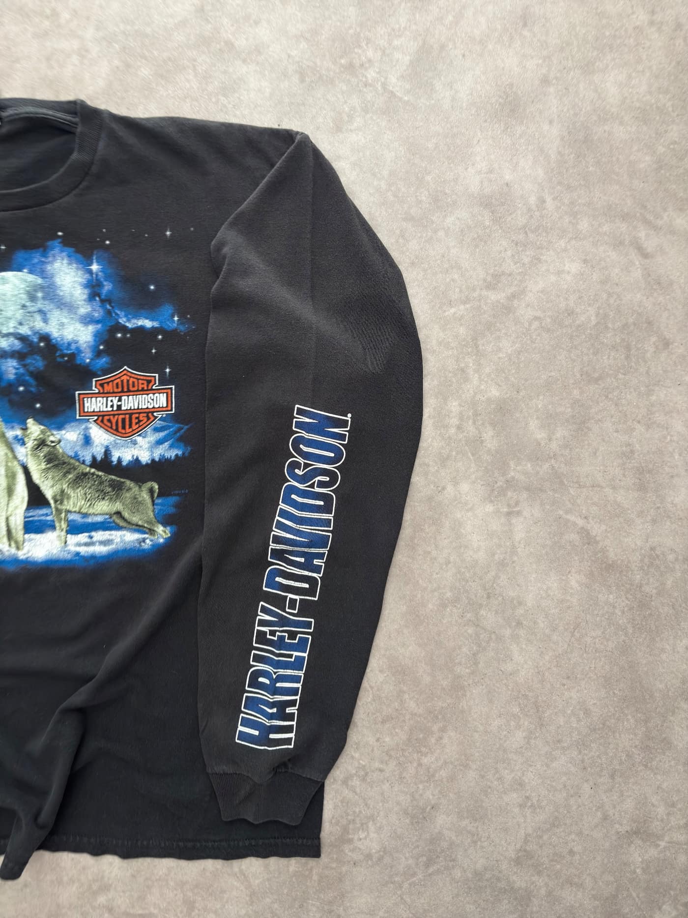 Harley Davidson Vintage Longsleeve Harley Davidson - view 2 - Fabricsonder