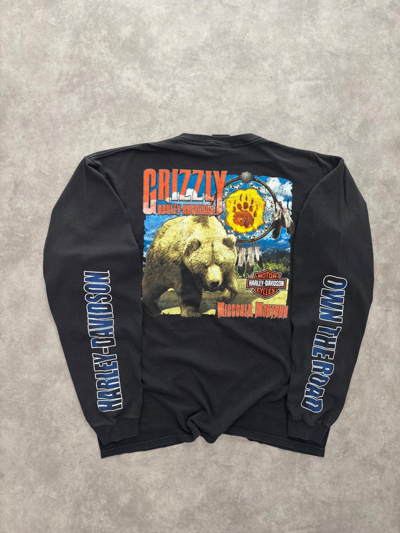 Harley Davidson Vintage Longsleeve Harley Davidson - view 3 - Fabricsonder