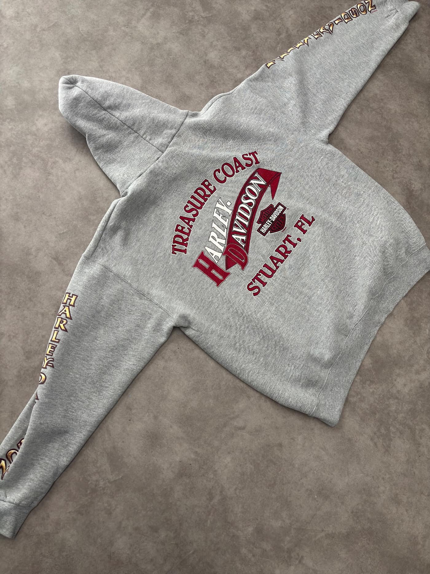 Harley Davidson Vintage Harley Davidson Hoodie 1998 - view 4 - Fabricsonder