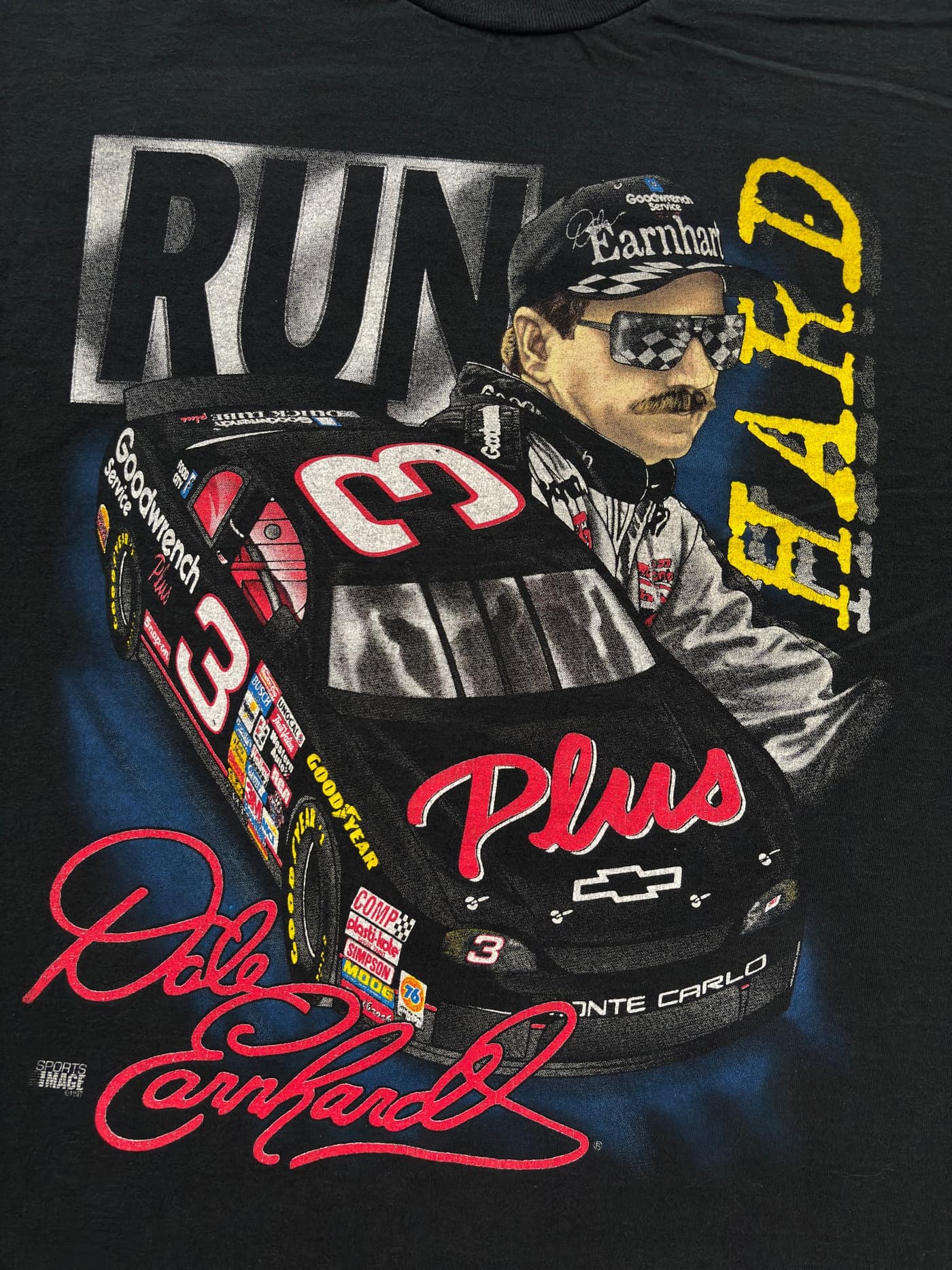 Chase Authentics Vintage Nascar T Shirt - view 2 - Fabricsonder