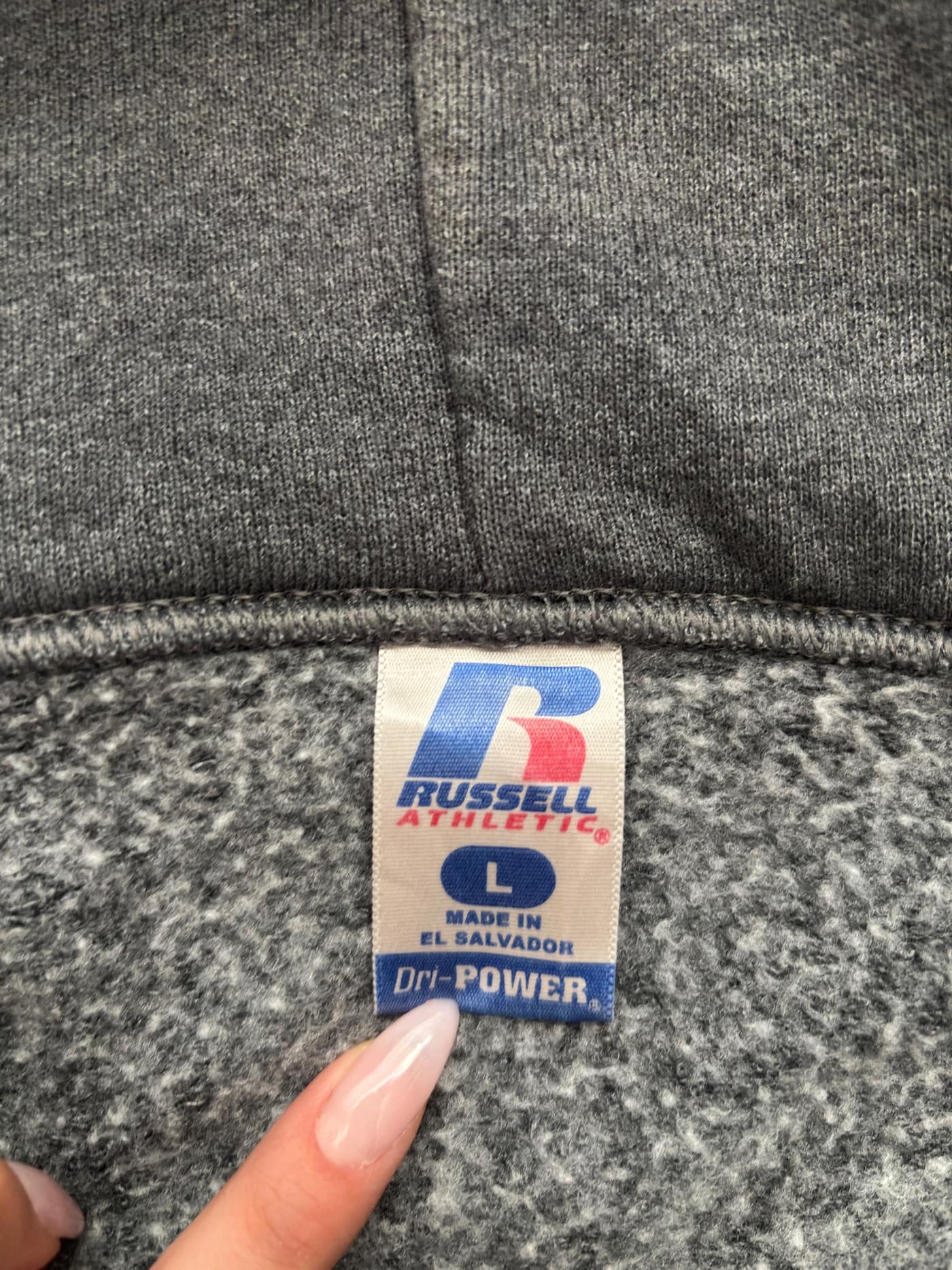 Russell Athletic Vintage Russell Athletic Zip Up Hoodie - view 3 - Fabricsonder